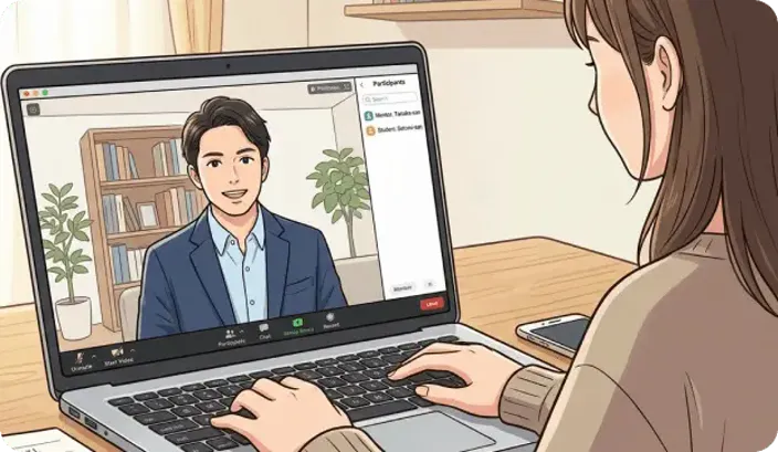 面談画面